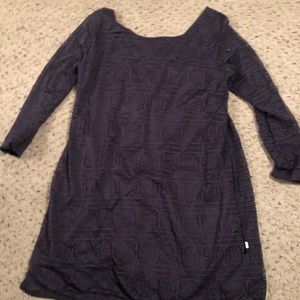 Purple maternity dress from target